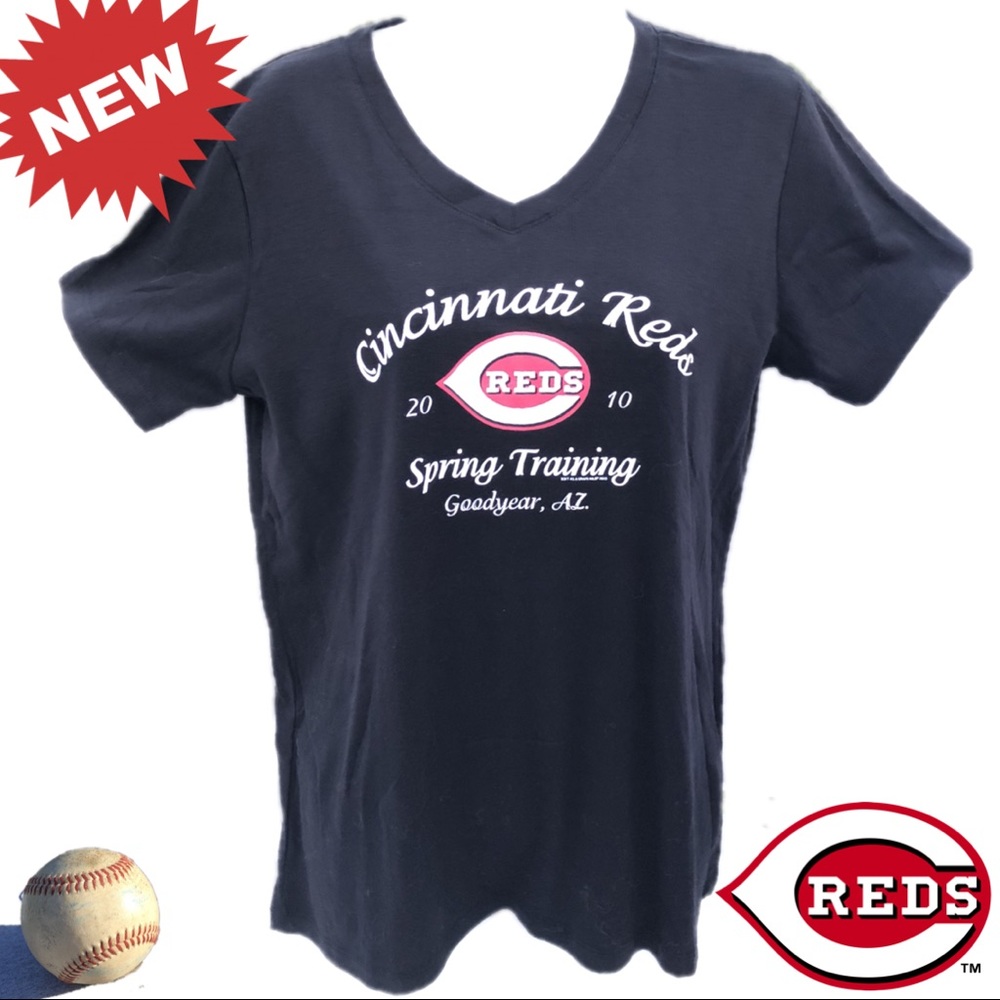 🛑CLEARANCE‼️ ⚾️🆕 2010 MLB Cincinnati Reds Spring Training black Soft as grape